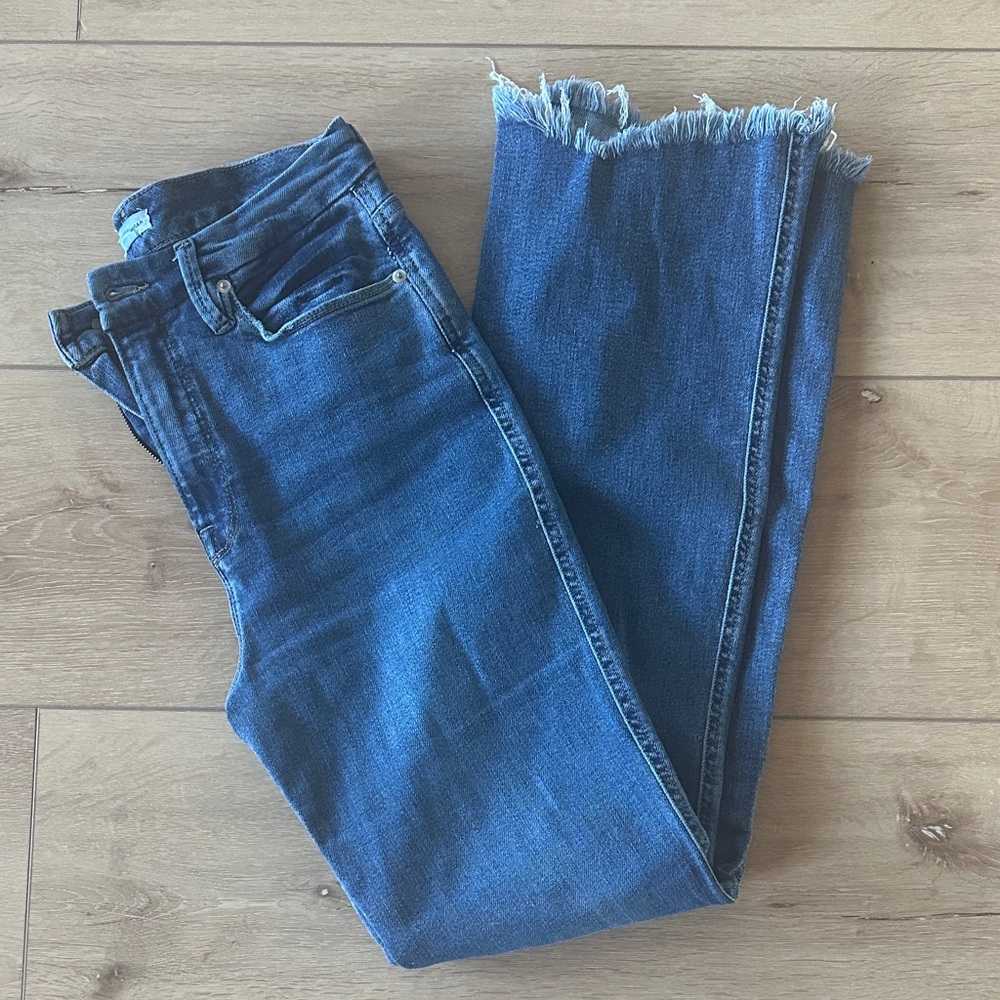 Good American Good Curve High Rise Bootcut Jeans